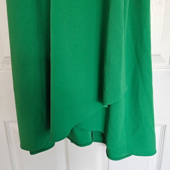 DKNY Faux wrap dress, High/Low, Apple green Size 4 New with tags - Picture 9 of 13